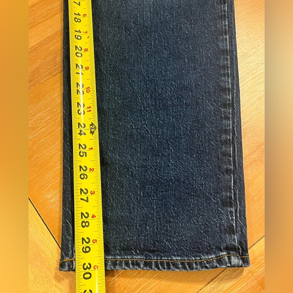 Talbots High Waist Straight Relaxed Jeans Womens 6 Michele Blue Medium Wash - Picture 9 of 11